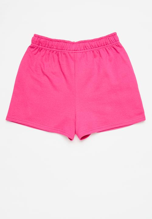 Pop Candy -  2 Pack sweatshort - cerise/purple
