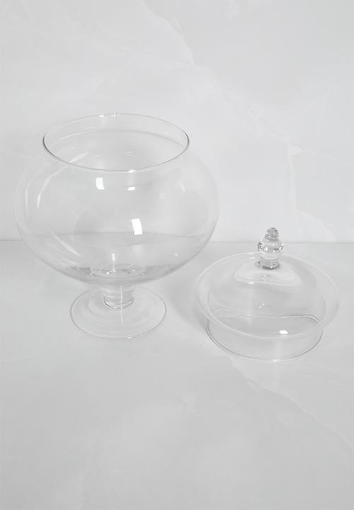 Excellent Houseware - Plump sweety jar - clear