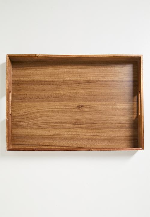 Excellent Houseware - Acacia drinks tray - natural