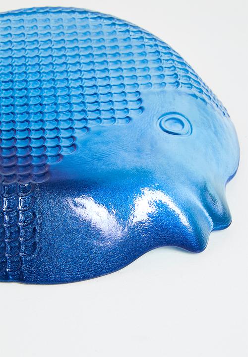Excellent Houseware - Fish bowl set of 2 - blue