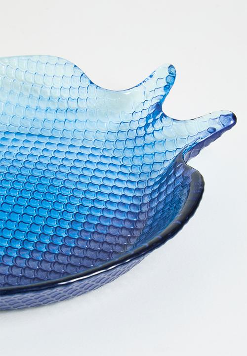 Excellent Houseware - Fish bowl set of 2 - blue