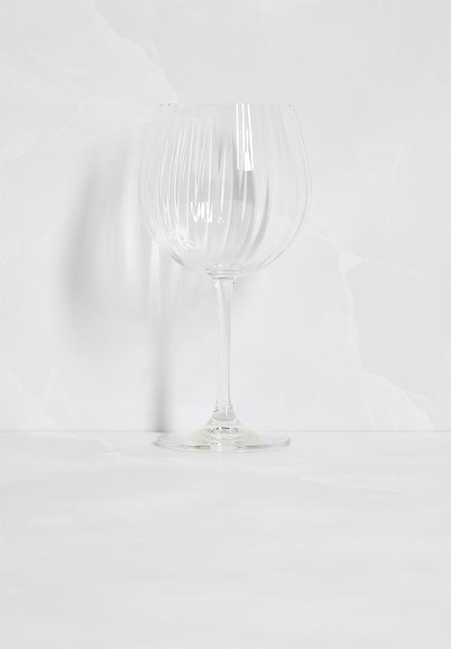 Excellent Houseware - Crystaline gin glass set of 4 - Clear