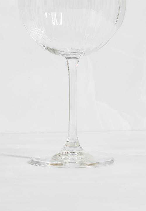 Excellent Houseware - Crystaline gin glass set of 4 - Clear