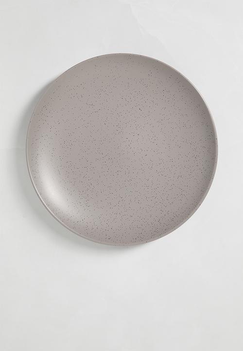 Excellent Houseware - Billy dinner plate set of 4 - grey