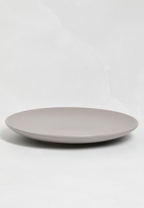 Excellent Houseware - Billy dinner plate set of 4 - grey