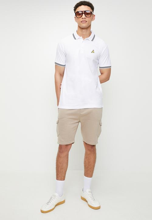 Brave Soul - Polo T-Shirts - Optic White
