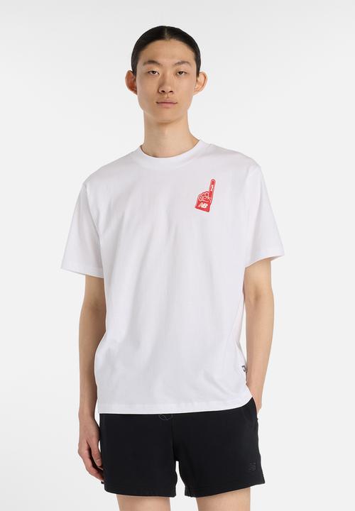New Balance  - New Balance Stadium Tee - White