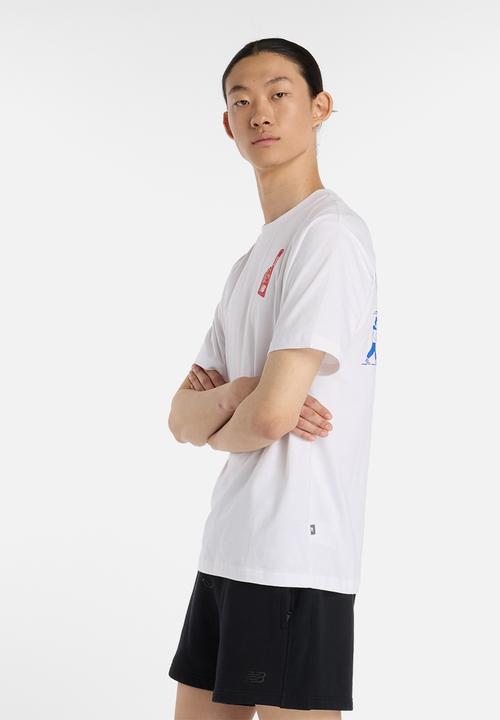 New Balance  - New Balance Stadium Tee - White