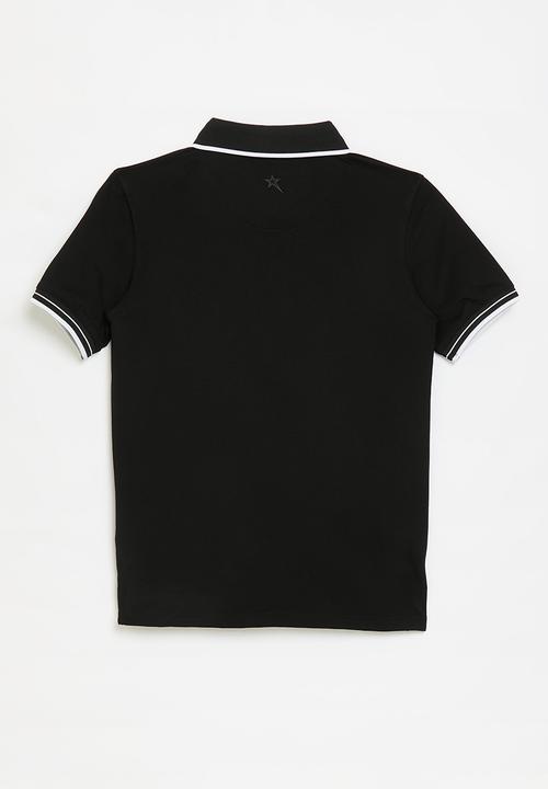 SOVIET - Boys fashion golfer - black