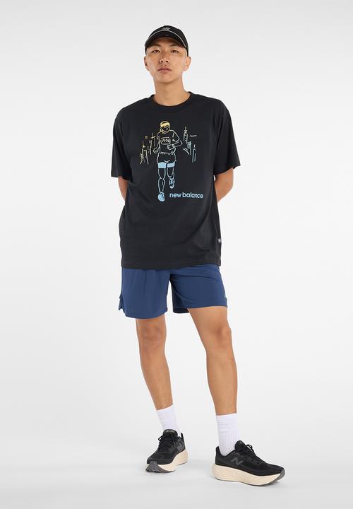 New Balance  - New Balance Before & After Tee - Black