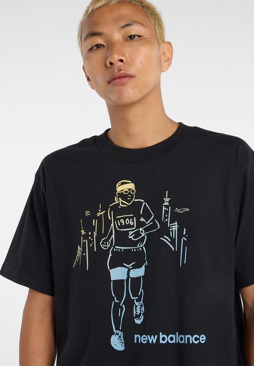 New Balance  - New Balance Before & After Tee - Black