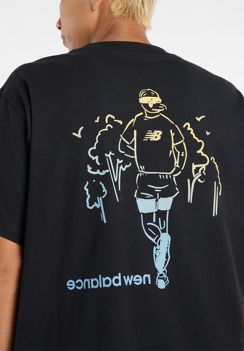 New Balance  - New Balance Before & After Tee - Black