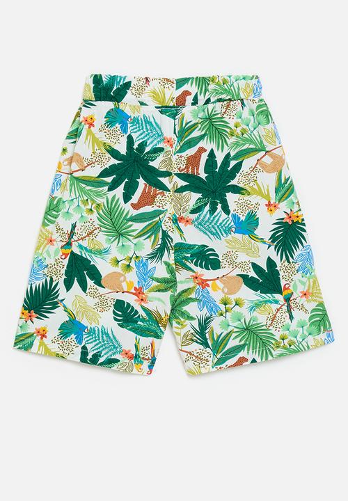 Pop Candy - Jungle printed board shorts - multi