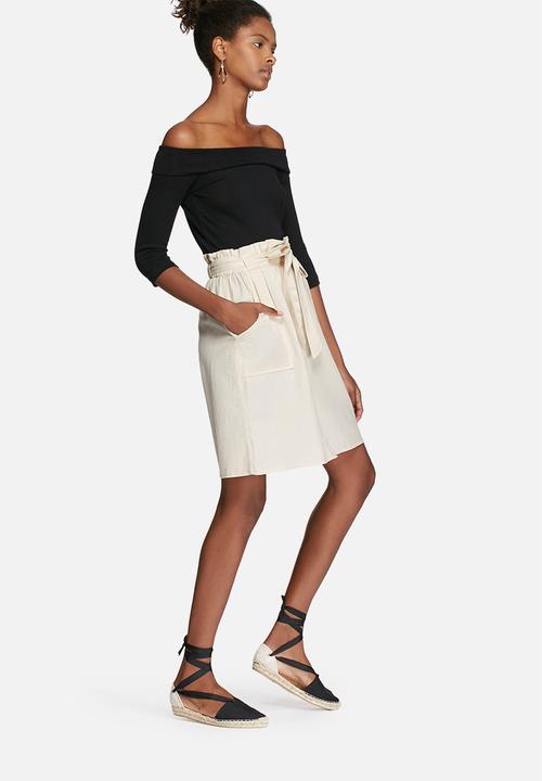 VILA - Calico skirt