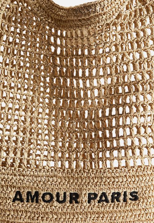 H&M - Straw tote bag - beige
