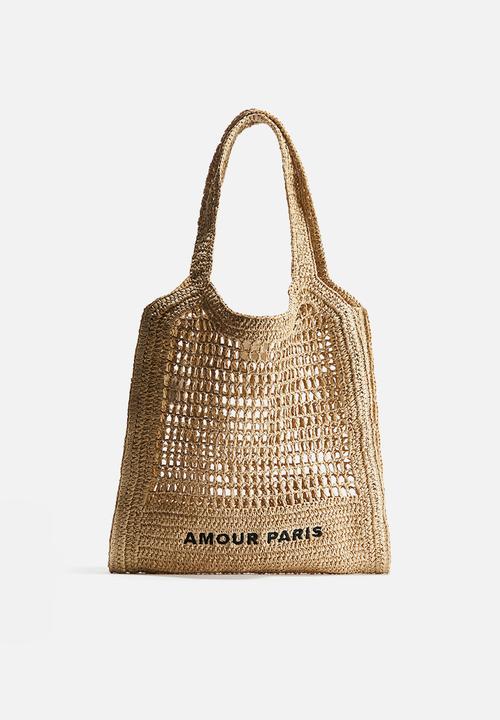 H&M - Straw tote bag - beige
