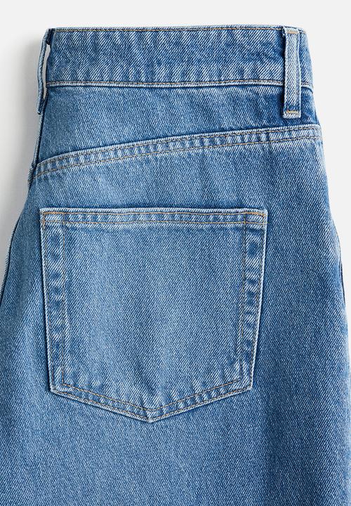 H&M - Wide regular jeans - denim blue
