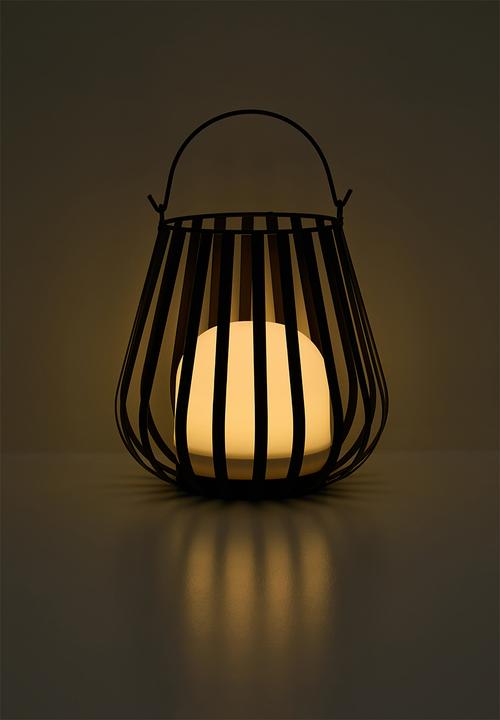 H&S - LED lantern - black