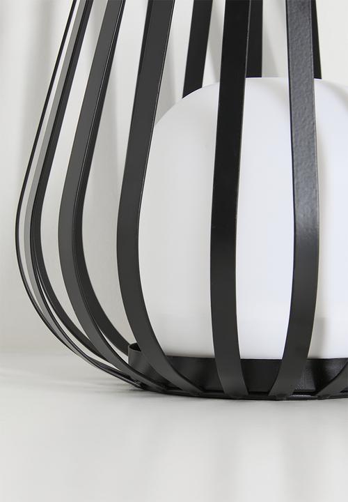 H&S - LED lantern - black
