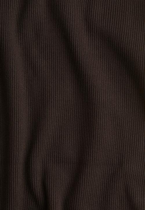 H&M - Ribbed tube dress - dark brown