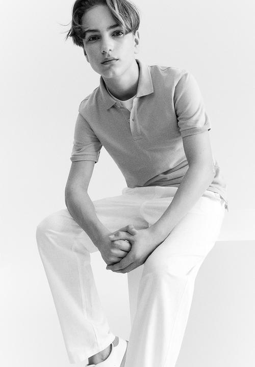 H&M - Linen-blend trousers - cream