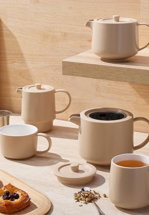 Maxwell & Williams - Café LifeTeapot with Infuser 1L - Sand