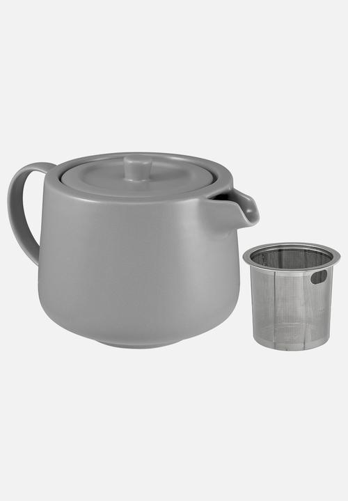 Maxwell & Williams - Café Life teapot with Infuser 500ml - Grey