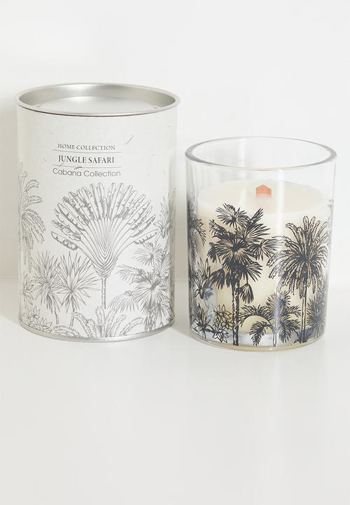 H&S - Sketch scented candle - safari