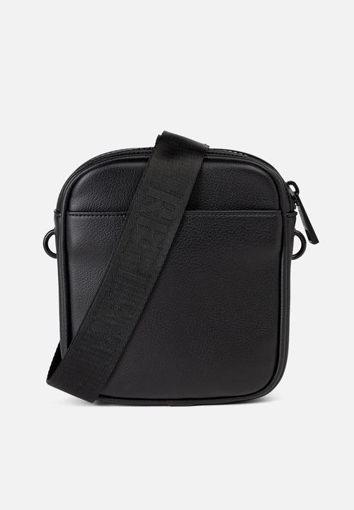 Replay - Hammered Pu Bag - Black