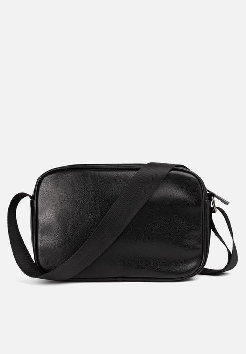 Replay - Wrinkled Pu Bag - Black