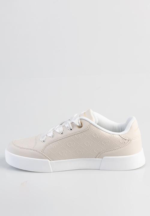 SISSY BOY - Make raise embossed sneaker- stone