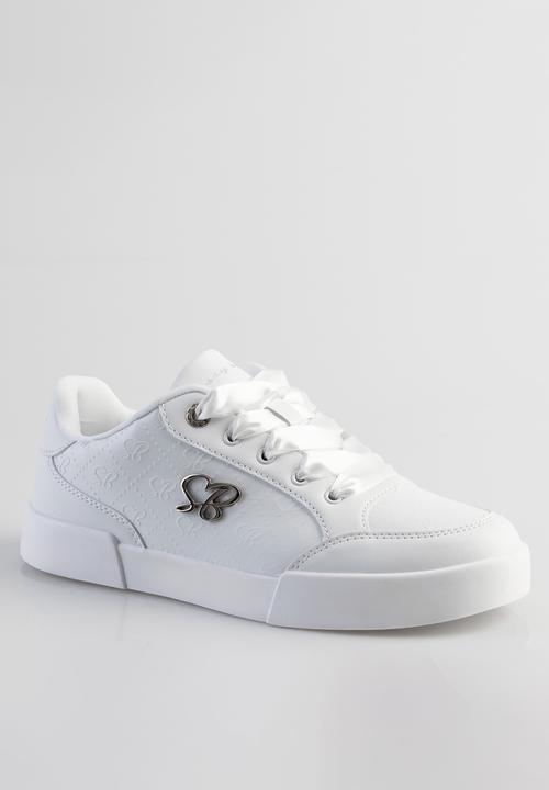 SISSY BOY - Make raise embossed sneaker - white