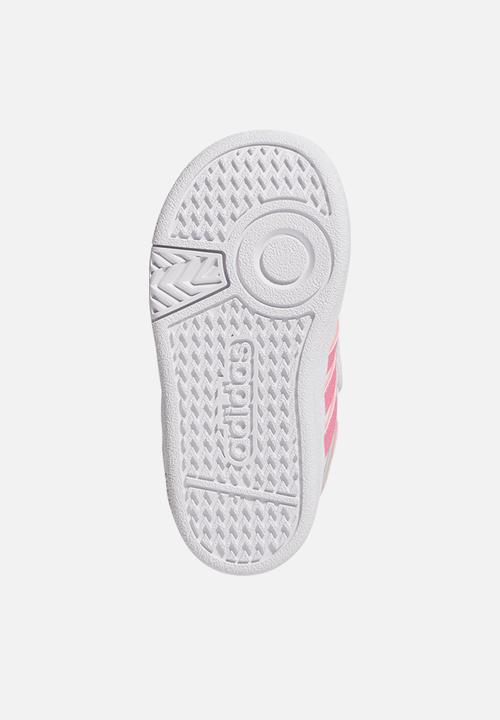 adidas Performance - Hoops 4.0 cf I - white/pink/greytwo