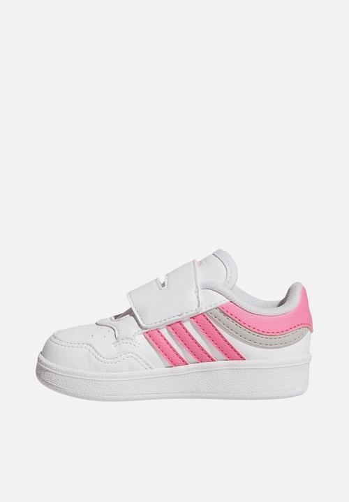 adidas Performance - Hoops 4.0 cf I - white/pink/greytwo
