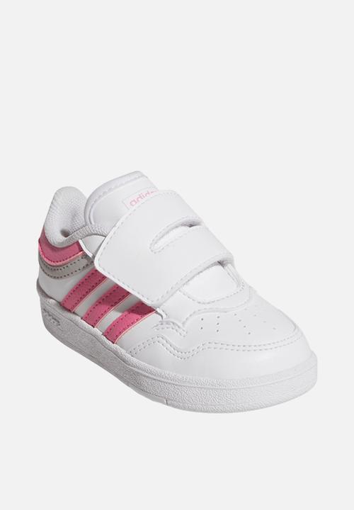 adidas Performance - Hoops 4.0 cf I - white/pink/greytwo