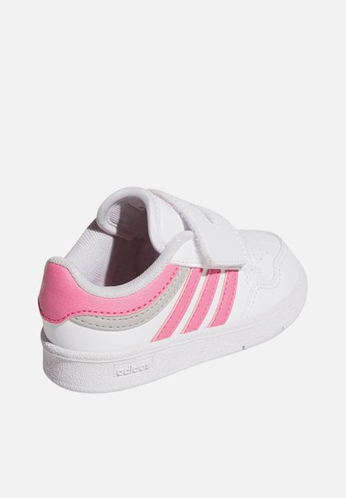 adidas Performance - Hoops 4.0 cf I - white/pink/greytwo