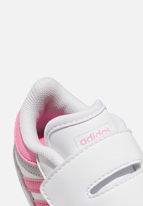 adidas Performance - Hoops 4.0 cf I - white/pink/greytwo
