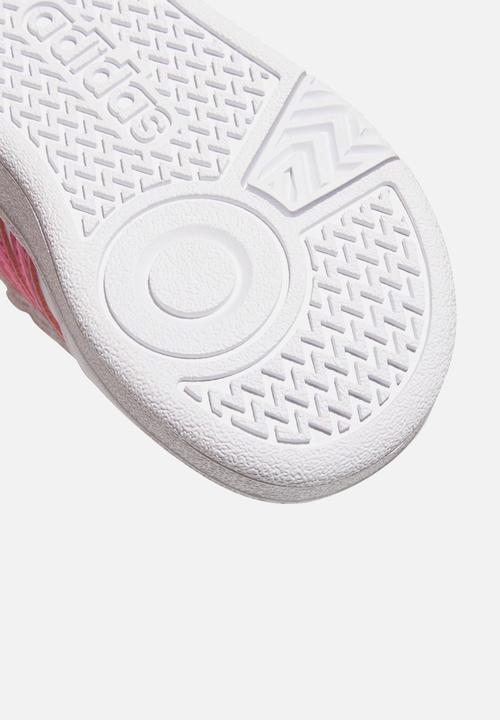 adidas Performance - Hoops 4.0 cf I - white/pink/greytwo