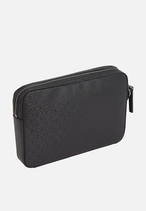Calvin Klein - Ck Sleek Pouch Mono - Industrial Mono Black