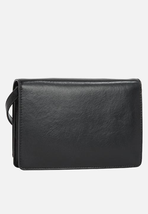 Calvin Klein - Hardware flap crossbody - black