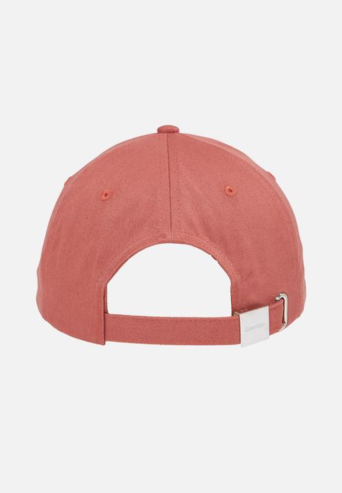 Calvin Klein - Ck metal cotton cap - light mahogany