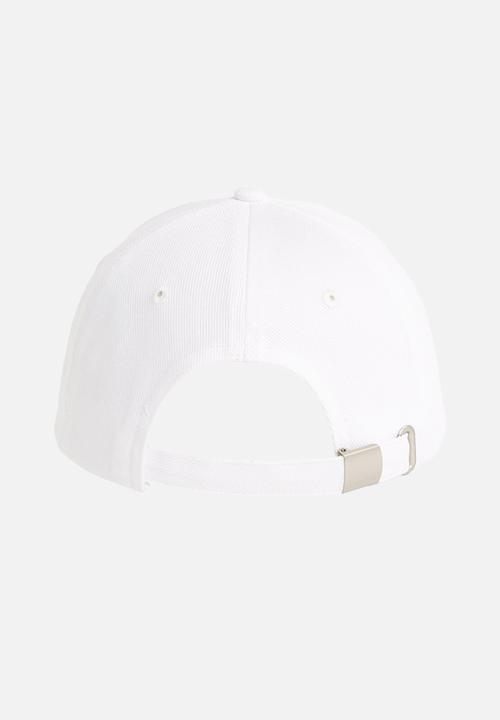 Calvin Klein - Printed monologo cap - brilliant white
