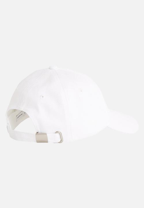 Calvin Klein - Printed monologo cap - brilliant white