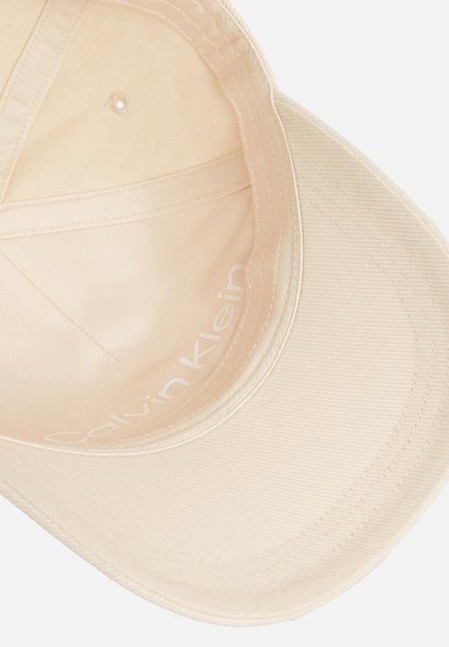 Calvin Klein - Calvin klein cotton twill cap - sea salt