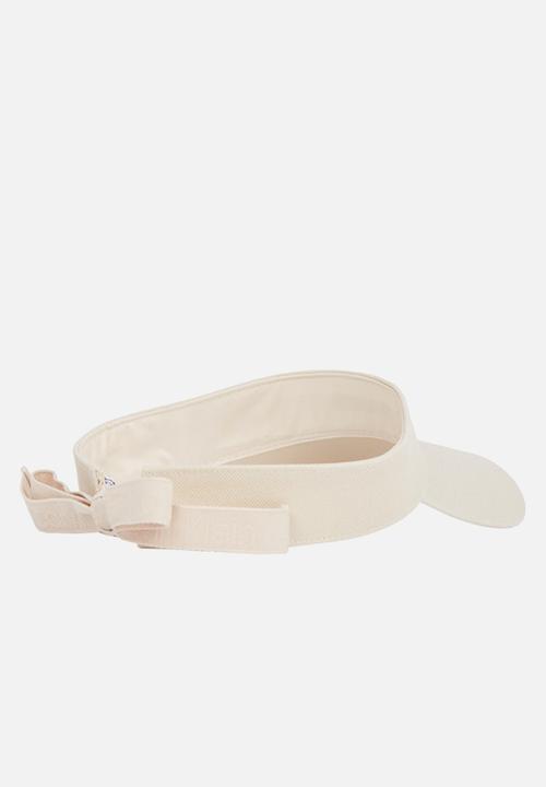 Calvin Klein - Calvin klein cotton twill visor - sea salt