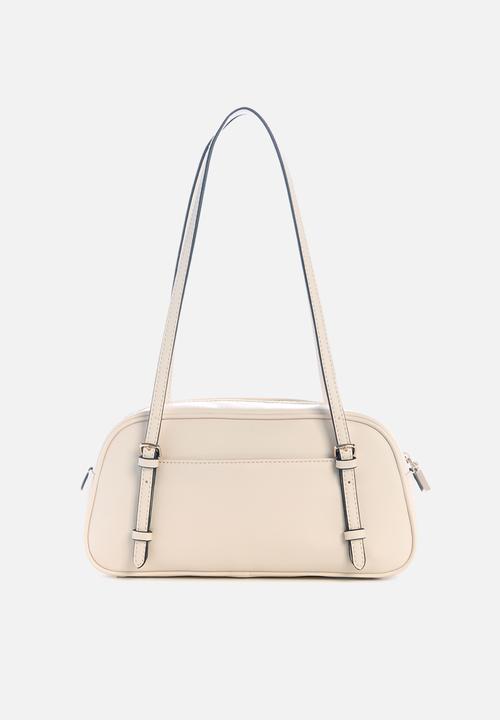 GUESS - Cerelia shoulder satchel - beige