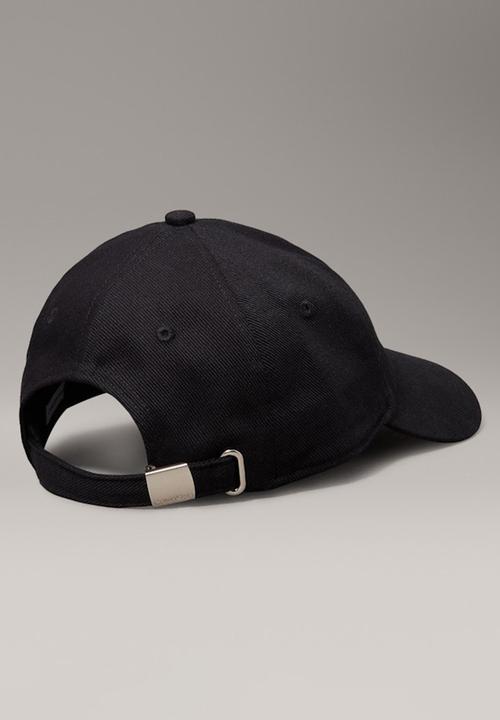 Calvin Klein - Embroidered monogram cap- na black