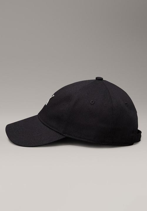 Calvin Klein - Embroidered monogram cap- na black