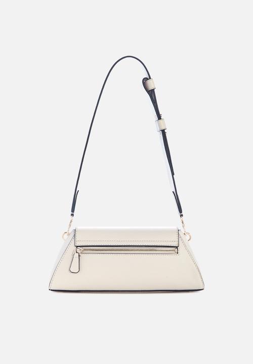 GUESS - Bolena flap shoulder bag - stone