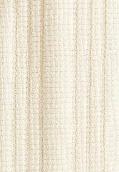 H&M - Regular fit textured-knit shirt - cream